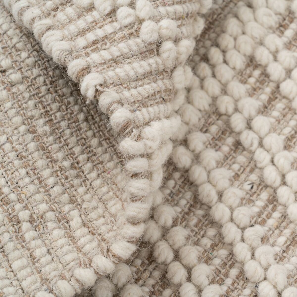 Gulvteppe Krem 160 x 230 x 1 cm